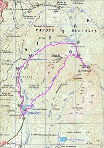 Mapa de la ruta